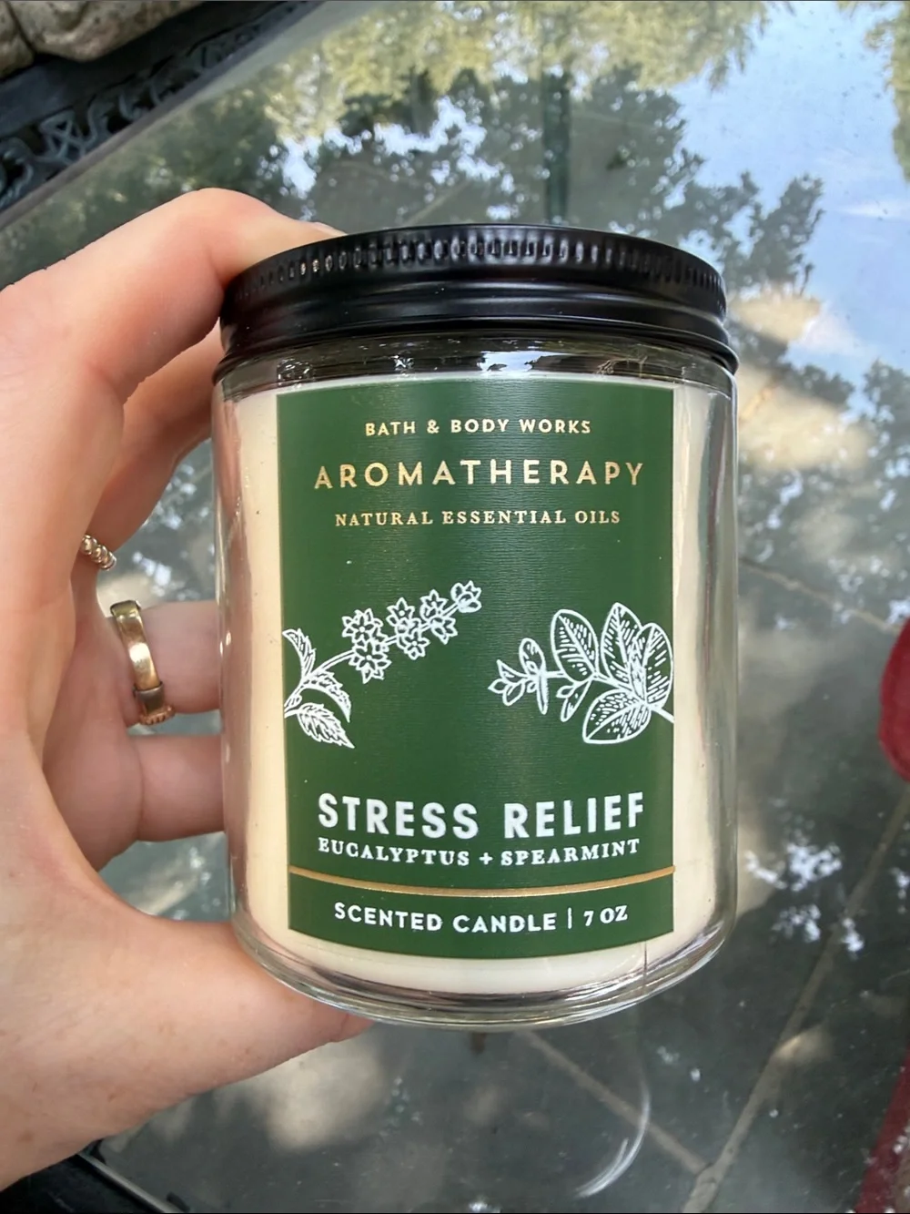 Bath & Body Works Stress Relief Eucalyptus and Spearmint Candle
